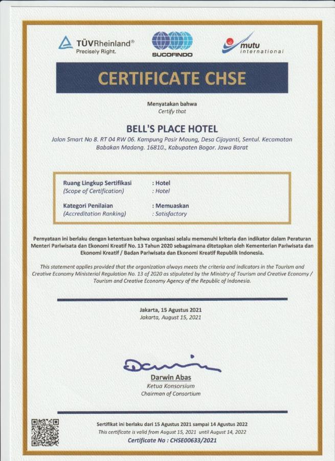 Oyo 2233 Bell'S Place Bogor Zewnętrze zdjęcie